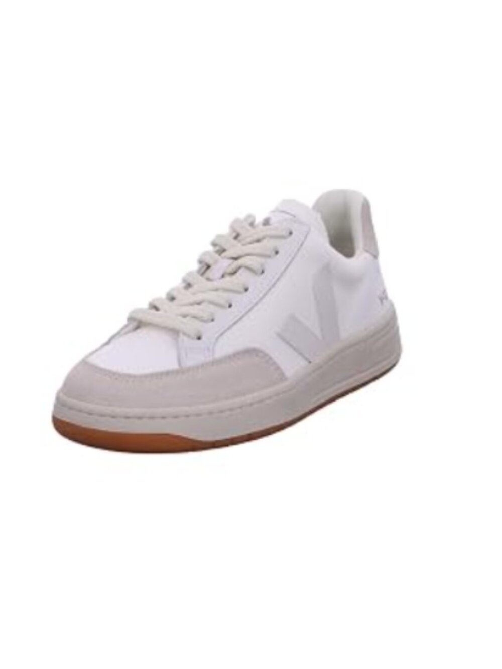 VEJA Women's V-12 Sneaker, White/Natural, 6